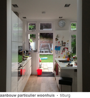 aanbouw particulier woonhuis tilburg